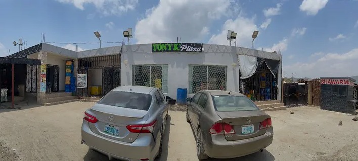 Tony K Plaza storefront exterior with signage